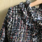 Tassel short coat women's long sleeved cardigan fashion slim fit  1639