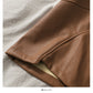New foreign style high waist thin short leather skirt  2672