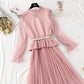 Knee Skirt vest suit two piece set super sweet  2289