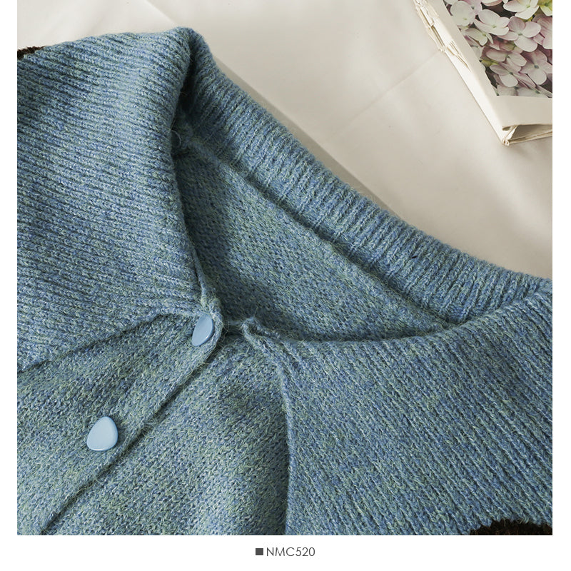 Vielseitiger neuer schlanker kurzer Cardigan für Damen 1754