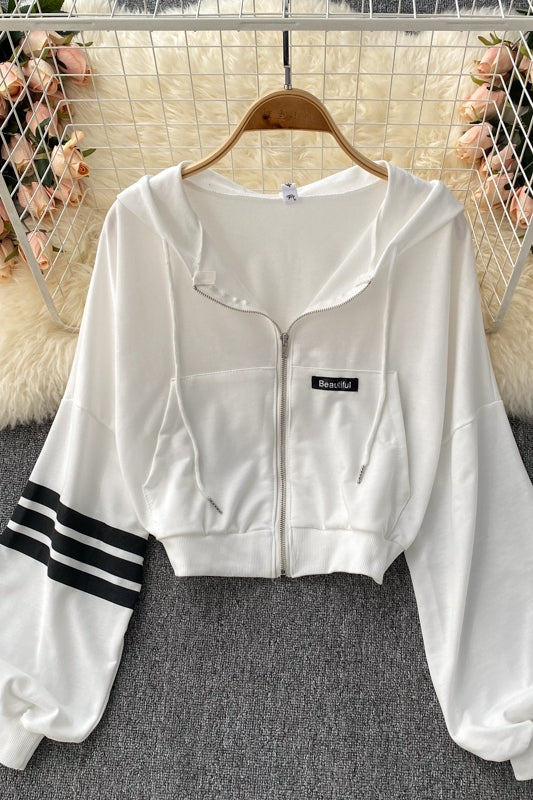 Herbst neue kurze Strickjacke Mantel Damen Casual Top 1545