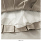 Hong Kong style retro high waist slim casual pleated skirt women  2479