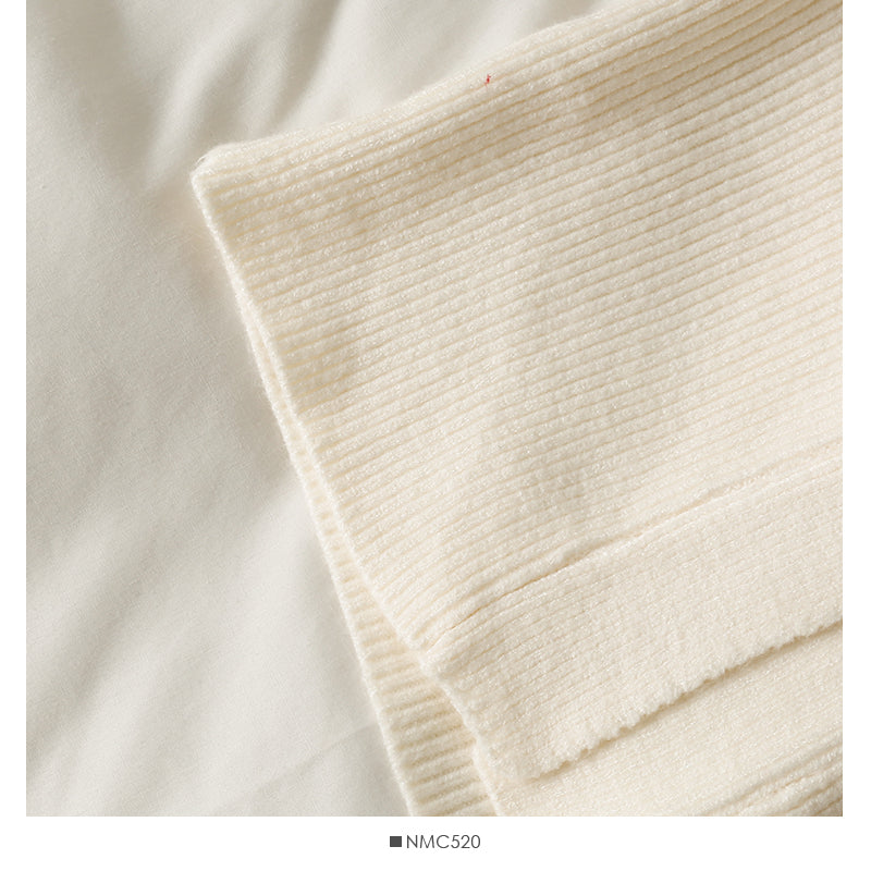 Tricot polyvalent slim slim à manches longues pour femme 1871