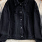 Black Denim Jacket Women's short  1669