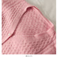 Sweater women's Plaid loose thin solid color sweater Korean V-neck  1884