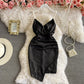 Solid color slim dress V-neck low chest and hip skirt suspender skirt  3175