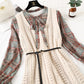 Foreign fashion net red chiffon bottomed dress  2222