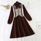French Vintage winter suit dress  2178