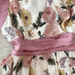 Vintage Halter off shoulder dress  2720