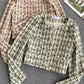 Manteau court parfumé rétro petit modèle 1521
