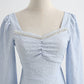 French white first love sweet temperament dress  2156