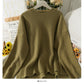Retro loose and thin medium and long split Pullover Sweater for women  2081