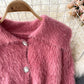 Sanfter und fauler Stil neuer Mohair-Strick 1605
