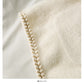 Bright silk bonded single breasted V-Neck long sleeve sweater coat  1699