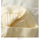 Korean stripe high waist thin solid color versatile knitted skirt  2648