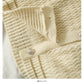Sweater women's Phnom Penh wave edge stripe single breasted  1854