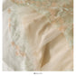 Gauze embroidered elastic waist slim skirt  2604
