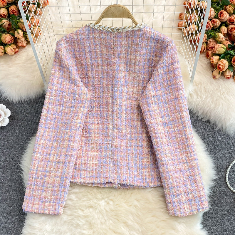 Xiaoxiangfeng Promi-Temperament High-End-Knopffarbe Top 1635