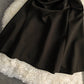 Temperament slim, slim, open back suspender skirt  2802