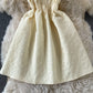Vintage ruffled A-line skirt  2785