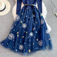 Celebrity temperament stand collar bottomed knitted dress  2870