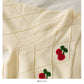 Süßer Cardigan in Kirschrot 1481