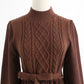 New slim Knit Skirt stitched Vintage bottomed skirt  2253