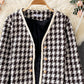 Qianniaoge small fragrance short versatile coat women's fashion  1543