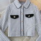 Celebrity style coat women's loose lazy style pattern  1546