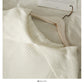 French minority design, one line shoulder with clavicle exposed, short long sleeve T-shirt  2083
