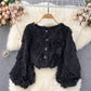 Socialite, high quality cardigans, new, trendy, soft, plush, sweet all-match cardigans, coat tops  1391