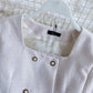 High waist short coat versatile long sleeve blouse women  1651
