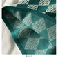 Hong Kong Vintage diamond lattice elastic waist with thin Hip Wrap Skirt  2624
