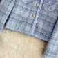 Pink small fragrance coat Long Sleeved female  1658