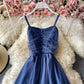 Waist closing suspender skirt children's super fairy mesh splicing large swing long skirt  2745