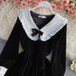 Cute A line long sleeve dress fashion dress  1306