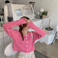 New, soft sweater, loose, languid twist cardigans  1431
