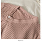 Han Fan irregular single breasted V-Neck long sleeve sweater female  2038