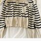 Sweater crew neck single breasted cardigan  1954