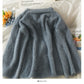 Plush loose thin V-Neck Sweater Korean versatile long sleeve Pullover Top  1995