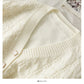 Knitwear women's new V-neck loose long sleeve sweater  1925