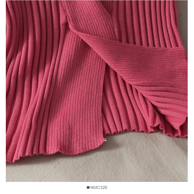 Design Querstreifen V-Ausschnitt eng und schmal gestrickt 1879