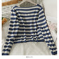 Long sleeved knitted small coat with slim suspender vest inside  1997