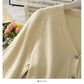 Single breasted V-neck cardigan long sleeve bottomed blouse female  1794