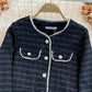 Short coat women's autumn and winter new Korean version casual and versatile  1652