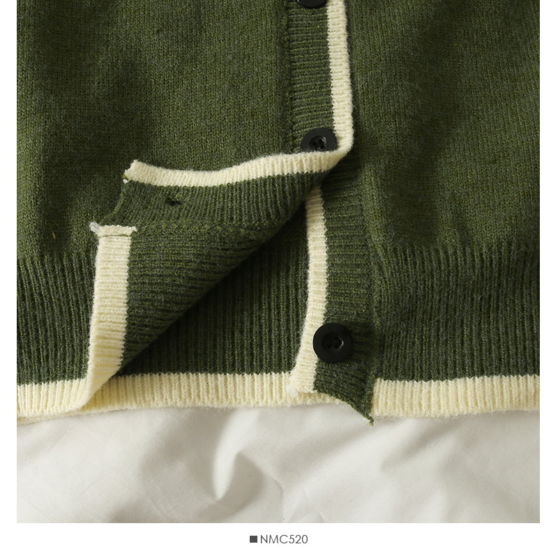 Pull à manches longues et col rond imprimé nœud vintage pour femme 1841