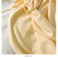 French niche design drawstring pleated High Waist Hip Wrap Skirt  2478