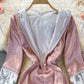 Retro heavy industry embroidered stand collar improved cheongsam  3350