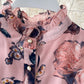 Slim waist and slim temperament French Vintage Chiffon Dress  3198