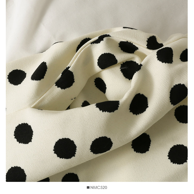 Hong Kong Vintage bedruckter, elastischer Bund, dünner Overknee-Rock in A-Linie 2623